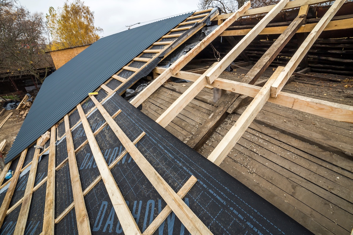 underlayment of roof